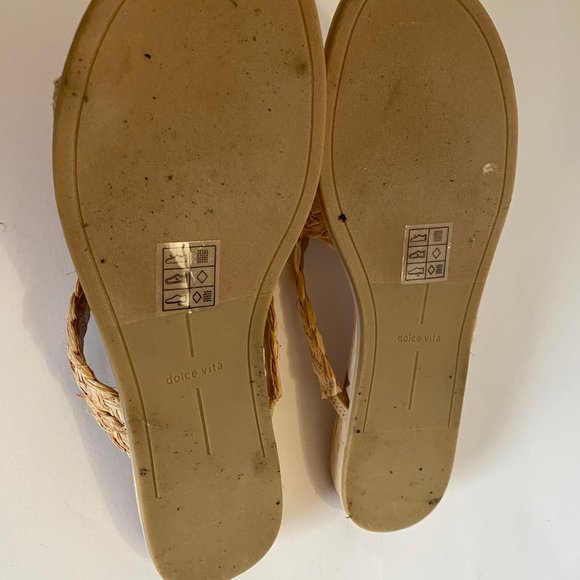 Brand New Wicker Sandals Size 9 - Picture 3 of 4